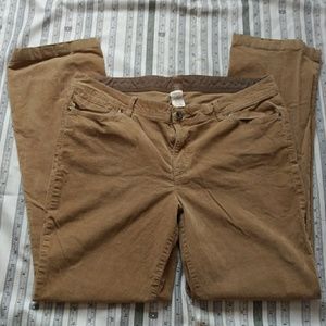 Flattering Tan Cords